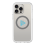 スリムプロテクションプレミアムケース with MagSafe［ オリジナル - caseplayロゴ - ライトブルー/C ］