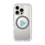 スリムプロテクションプレミアムケース with MagSafe［ オリジナル - caseplayロゴ - ライトブルー/C ］