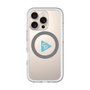 スリムプロテクションプレミアムケース with MagSafe［ オリジナル - caseplayロゴ - ライトブルー/C ］