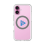 スリムプロテクションプレミアムケース with MagSafe［ オリジナル - caseplayロゴ - ブルー/C ］