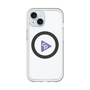 スリムプロテクションプレミアムケース with MagSafe［ オリジナル - caseplayロゴ - パープル/C ］