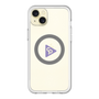 スリムプロテクションプレミアムケース with MagSafe［ オリジナル - caseplayロゴ - パープル/C ］