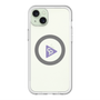 スリムプロテクションプレミアムケース with MagSafe［ オリジナル - caseplayロゴ - パープル/C ］