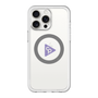 スリムプロテクションプレミアムケース with MagSafe［ オリジナル - caseplayロゴ - パープル/C ］