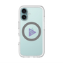 スリムプロテクションプレミアムケース with MagSafe［ オリジナル - caseplayロゴ - パープル/C ］
