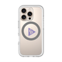 スリムプロテクションプレミアムケース with MagSafe［ オリジナル - caseplayロゴ - パープル/C ］