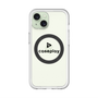 スリムプロテクションプレミアムケース with MagSafe［ オリジナル - caseplayロゴ - ブラック/D ］