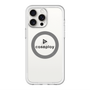 スリムプロテクションプレミアムケース with MagSafe［ オリジナル - caseplayロゴ - ブラック/D ］