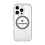 スリムプロテクションプレミアムケース with MagSafe［ オリジナル - caseplayロゴ - ブラック/D ］