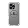 スリムプロテクションプレミアムケース with MagSafe［ オリジナル - caseplayロゴ - ブラック/D ］