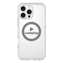 スリムプロテクションプレミアムケース with MagSafe［ オリジナル - caseplayロゴ - ブラック/D ］