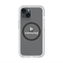 スリムプロテクションプレミアムケース with MagSafe［ オリジナル - caseplayロゴ - ホワイト/D ］