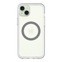 スリムプロテクションプレミアムケース with MagSafe［ オリジナル - caseplayロゴ - ホワイト/D ］