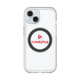 スリムプロテクションプレミアムケース with MagSafe［ オリジナル - caseplayロゴ - レッド/D ］