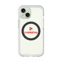 スリムプロテクションプレミアムケース with MagSafe［ オリジナル - caseplayロゴ - レッド/D ］