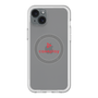 スリムプロテクションプレミアムケース with MagSafe［ オリジナル - caseplayロゴ - レッド/D ］