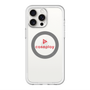 スリムプロテクションプレミアムケース with MagSafe［ オリジナル - caseplayロゴ - レッド/D ］
