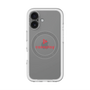 スリムプロテクションプレミアムケース with MagSafe［ オリジナル - caseplayロゴ - レッド/D ］
