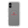 スリムプロテクションプレミアムケース with MagSafe［ オリジナル - caseplayロゴ - レッド/D ］