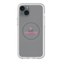 スリムプロテクションプレミアムケース with MagSafe［ オリジナル - caseplayロゴ - ピンク/D ］