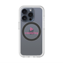 スリムプロテクションプレミアムケース with MagSafe［ オリジナル - caseplayロゴ - ピンク/D ］