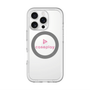 スリムプロテクションプレミアムケース with MagSafe［ オリジナル - caseplayロゴ - ピンク/D ］