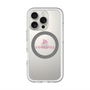スリムプロテクションプレミアムケース with MagSafe［ オリジナル - caseplayロゴ - ピンク/D ］