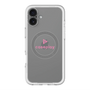 スリムプロテクションプレミアムケース with MagSafe［ オリジナル - caseplayロゴ - ピンク/D ］