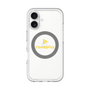 スリムプロテクションプレミアムケース with MagSafe［ オリジナル - caseplayロゴ - イエロー/D ］