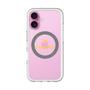 スリムプロテクションプレミアムケース with MagSafe［ オリジナル - caseplayロゴ - イエロー/D ］