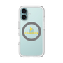 スリムプロテクションプレミアムケース with MagSafe［ オリジナル - caseplayロゴ - イエロー/D ］