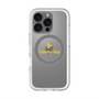 スリムプロテクションプレミアムケース with MagSafe［ オリジナル - caseplayロゴ - イエロー/D ］