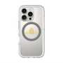 スリムプロテクションプレミアムケース with MagSafe［ オリジナル - caseplayロゴ - イエロー/D ］