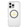 スリムプロテクションプレミアムケース with MagSafe［ オリジナル - caseplayロゴ - イエロー/D ］
