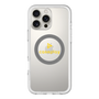 スリムプロテクションプレミアムケース with MagSafe［ オリジナル - caseplayロゴ - イエロー/D ］