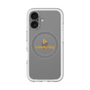 スリムプロテクションプレミアムケース with MagSafe［ オリジナル - caseplayロゴ - オレンジ/D ］