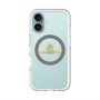 スリムプロテクションプレミアムケース with MagSafe［ オリジナル - caseplayロゴ - オレンジ/D ］