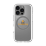 スリムプロテクションプレミアムケース with MagSafe［ オリジナル - caseplayロゴ - オレンジ/D ］