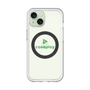 スリムプロテクションプレミアムケース with MagSafe［ オリジナル - caseplayロゴ - グリーン/D ］