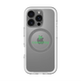 スリムプロテクションプレミアムケース with MagSafe［ オリジナル - caseplayロゴ - グリーン/D ］