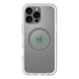 スリムプロテクションプレミアムケース with MagSafe［ オリジナル - caseplayロゴ - グリーン/D ］