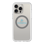 スリムプロテクションプレミアムケース with MagSafe［ オリジナル - caseplayロゴ - ライトブルー/D ］