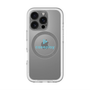 スリムプロテクションプレミアムケース with MagSafe［ オリジナル - caseplayロゴ - ライトブルー/D ］