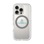 スリムプロテクションプレミアムケース with MagSafe［ オリジナル - caseplayロゴ - ライトブルー/D ］