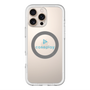 スリムプロテクションプレミアムケース with MagSafe［ オリジナル - caseplayロゴ - ライトブルー/D ］