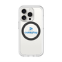 スリムプロテクションプレミアムケース with MagSafe［ オリジナル - caseplayロゴ - ブルー/D ］