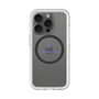 スリムプロテクションプレミアムケース with MagSafe［ オリジナル - caseplayロゴ - パープル/D ］