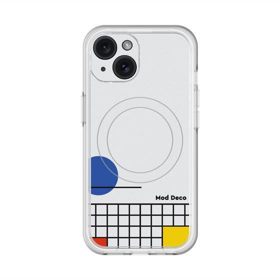 スリムプロテクションプレミアムケース with MagSafe［ Mod Deco - オリジナル - レトロ ］