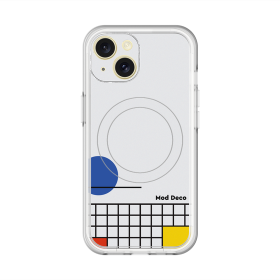 スリムプロテクションプレミアムケース with MagSafe［ Mod Deco - オリジナル - レトロ ］