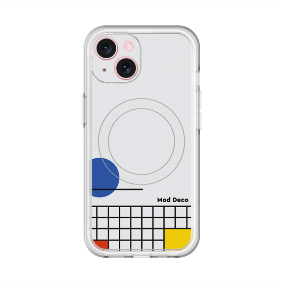 スリムプロテクションプレミアムケース with MagSafe［ Mod Deco - オリジナル - レトロ ］